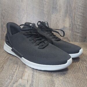 KIZIK ATHENS Men's 11 Women's 12.5 Black Hands Free Slip On Running Shoes Cairo